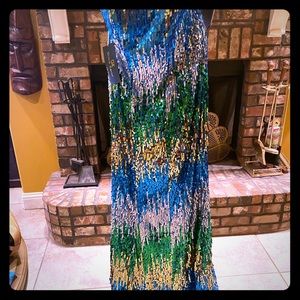 Sequin gown